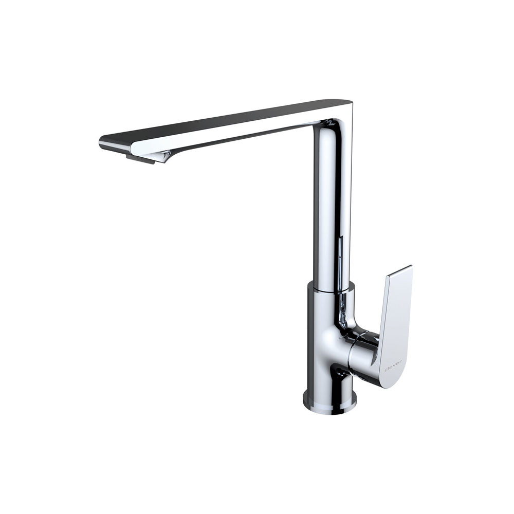 Αναμεικτική Μπαταρία Νεροχύτη με Περιστρεφόμενο Χυτό Ρουξούνι ΑGORA xtreme