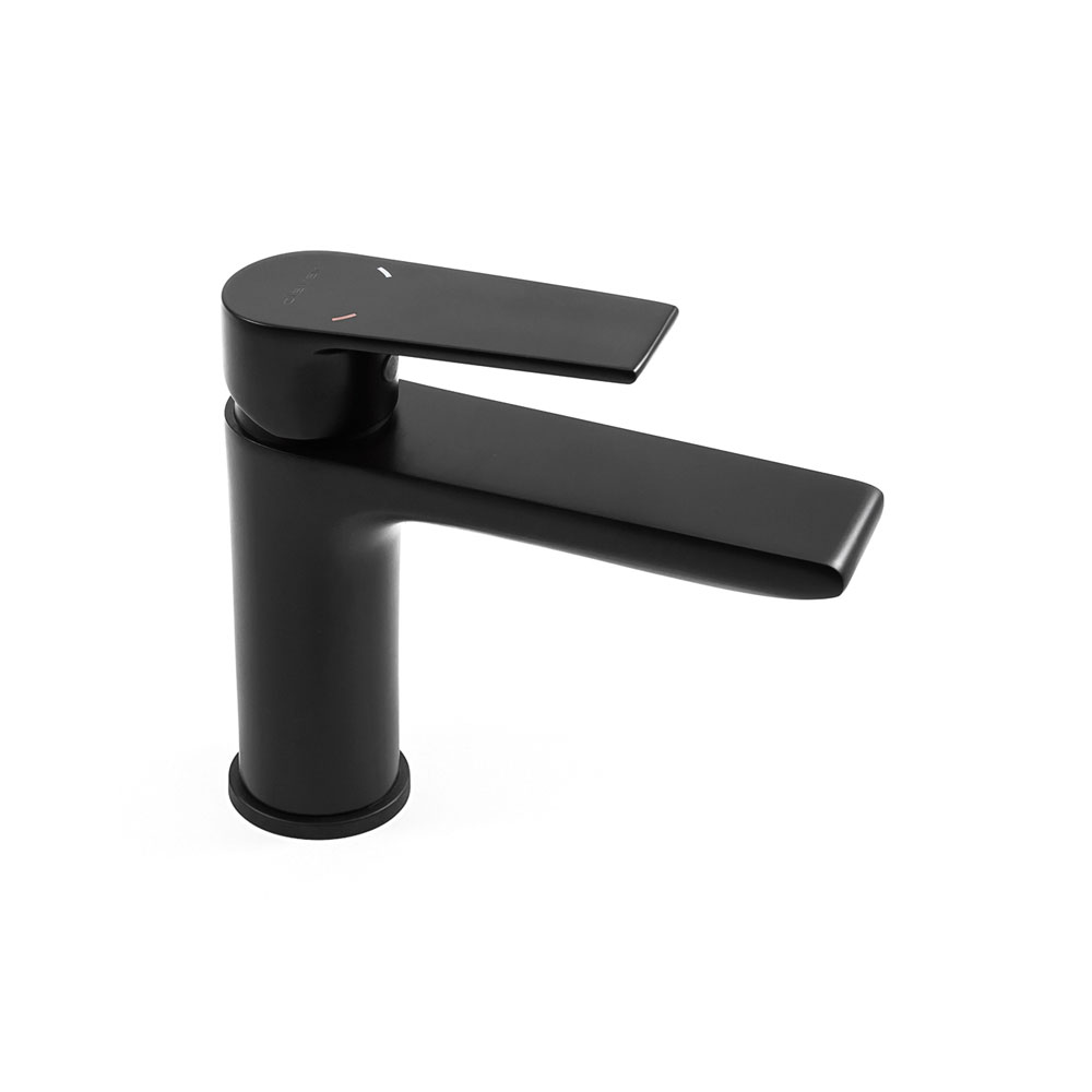 Αναμεικτική μπαταρία νιπτήρα Agora xtreme μαύρο ματ