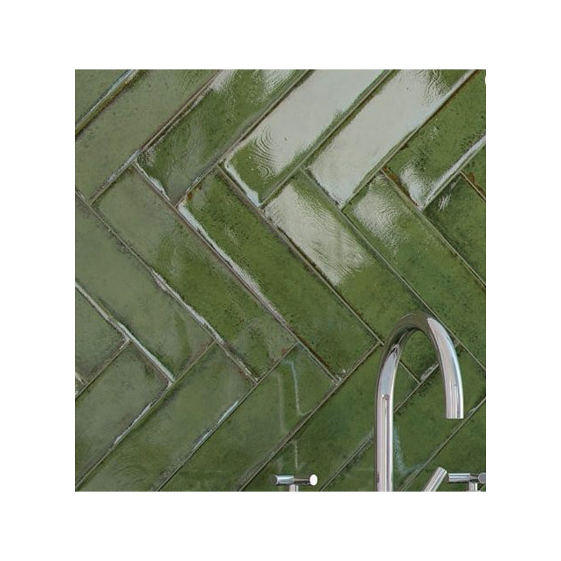 Alchimia Olive, Πλακάκι Κουζίνας - Μπάνιου Στυλ Τουβλάκι Γυαλιστερό 7,5χ30